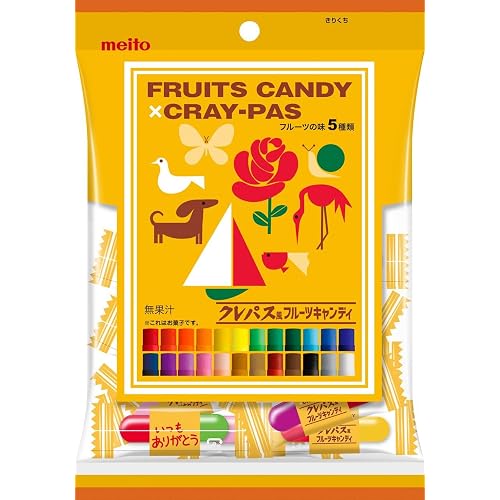 名糖 FRUITS CANDY × CRAYーPAS