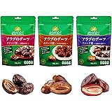 デーツクラウン デーツお試しセット 3種食べ比べ 無添加 各100g (3袋セット) 残留農薬検査済 非遺伝子組換え スーパーフード ドライフルーツ