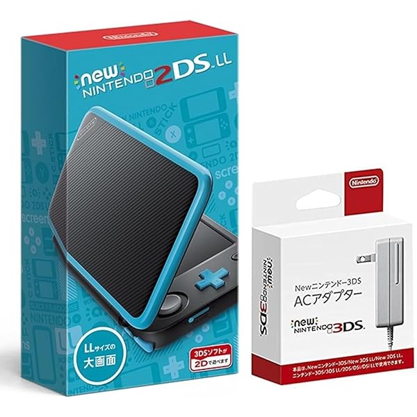 Amazon | Newニンテンドー2DS LL ブラック×ターコイズ | ゲーム機本体