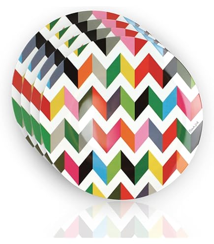 French Bull Melamine Tableware Set - 4-Piece Farm Theme Plates & Bowls For Toddlers