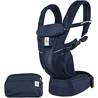 ergobaby抱っこ紐ネイビーメッシュ（よだれパッドとフロントカバービブ付き） ergobaby抱っこ紐ネイビーメッシュ（よだれパッドとフロント