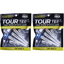 Amazon | Tour Tee COMBO ゴルフティー（5本入り）ミックス (× 2