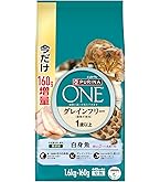 Amazon.co.jp: ピュリナ ワン キャット グレインフリー 白身魚 1.6kg