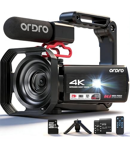Panasonic HC-V180K Full HD Camcorder with 50x Stabilized Optical