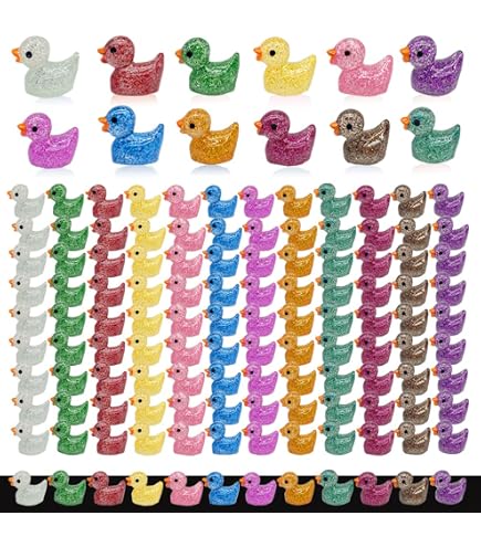 tiny-duck-figurines-for-crafts-mini-ducks-150-pieces-15-colours