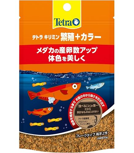 Amazon.co.jp: Tetra テトラ キリミン 繁殖 ＋ カラー 20g メダカの