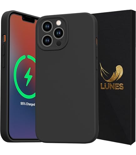 ⭐️unifiss iPhone 13Pro ケース　ワイヤレス充電対応 ブラック Amazon.co.jp: 【銀座発】unifiss iPhone 13Pro 第15世代