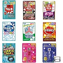 Amazon.co.jp: ラムネ 詰め合わせ 9種 森永ラムネ シュワコーラ