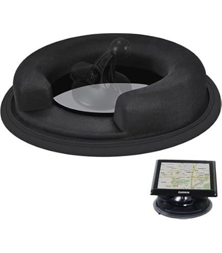 Navitech Autodashboard Friction Mount - Compatibel met de TomTom GO Superior 7Sat Nav