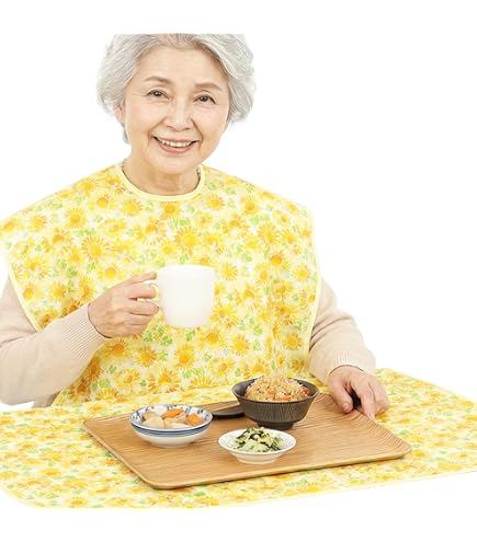 Amazon | [メディコムジャパン] 使い捨て 食事用エプロン 20枚入