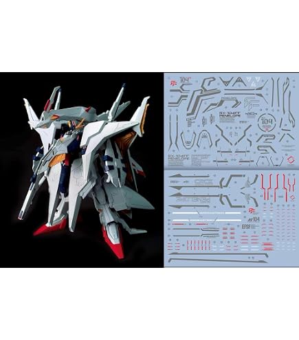 Amazon | 蛍光 ディテールアップ用水転写式デカール HG 1/144 RX-104FF