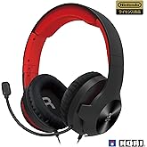 【任天堂ライセンス商品】ミキサー付き ホリ 4961818031579 有線 ゲーミングヘッドセット スタンダード for Nintendo Switch レッド【Nintendo Switch Online ボイスチャット対応】