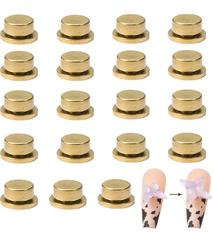 Amazon | QuickYen ネイルパーツ スピナー 10個セット 回転 台座