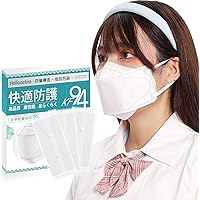 【日本国内検品済】 KF94マスク 個包装 3D立体構造不織布 ダイヤモンド 柳葉型マスク メガネが曇りにくい 口紅が付…