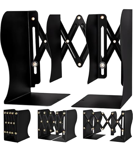 Amazon.co.jp: 【のびーる】 伸縮式ブックエンド 幅11cm-48cm ブック
