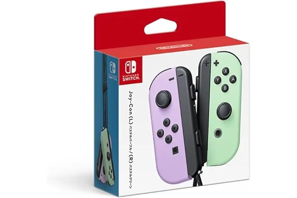 【任天堂純正品】Joy-Con(L) パステルパープル/(R) パステルグリーン