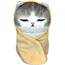 モフサンド mofusand おでかけ バッグ入りにゃんこ　ぬいぐるみ mofusand おでかけ バッグ入りにゃんこマスコット(白・ブラック