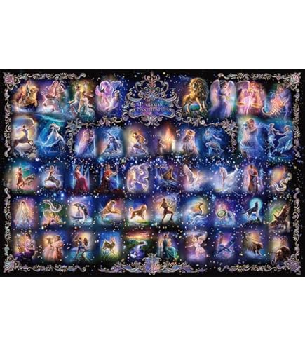 Amazon | 【日本製】 1000ピースジグソーパズル 星野神々~十二星座~(49 
