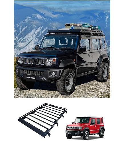 ジムニーアルミルーフキャリア ジムニー JB64/JB74 軽量アルミルーフキャリア 組み立て説明書