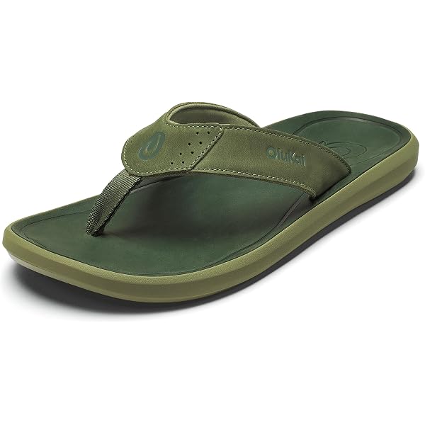 OLUKAI IKOI MENS CHARCOAL SANDAL SHOES Olukai Men main image 4