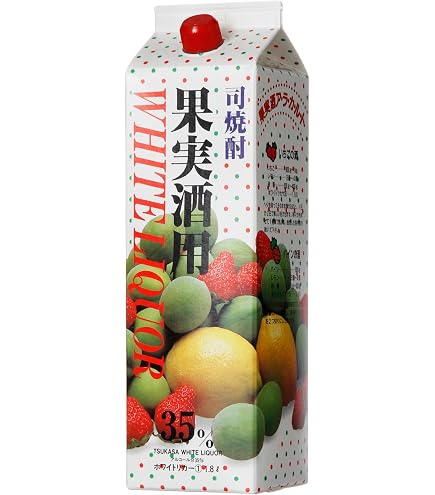 Amazon.co.jp: ホワイトタカラ 果実酒の季節 [ 焼酎 35度 1800ml ] ×2