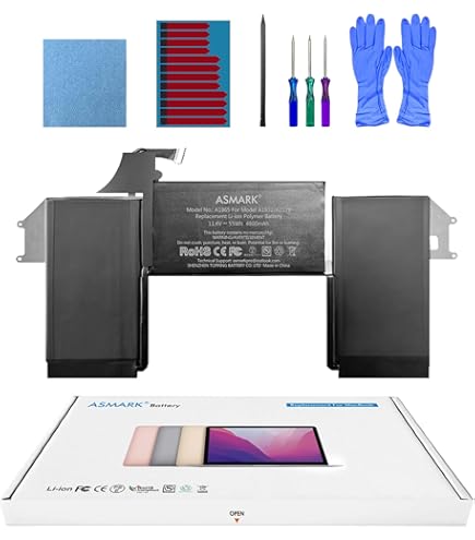 Amazon.co.jp: WorldPlus バッテリー A1965 Apple MacBook Air 13