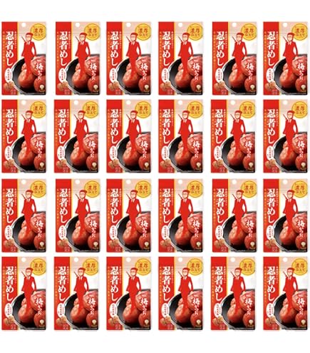 Amazon | 味覚糖 旨味シゲキックス 忍者めし 梅かつお味 20G (10×2) 20