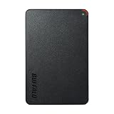 BUFFALO ミニステーション USB3.1(Gen1)/USB3.0用ポータブルHDD 1TB 【 iPhone 16 / 16 pro 動作確認済み 】HD-PCFS1.0U3-BBA