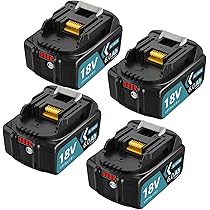 Amazon.co.jp: Enermall 互換 マキタ バッテリー 18V 6.0Ah BL1860B