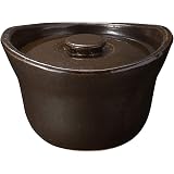 無印良品 土釜おこげ 3合炊き 約直径22×高さ15cm 61052076