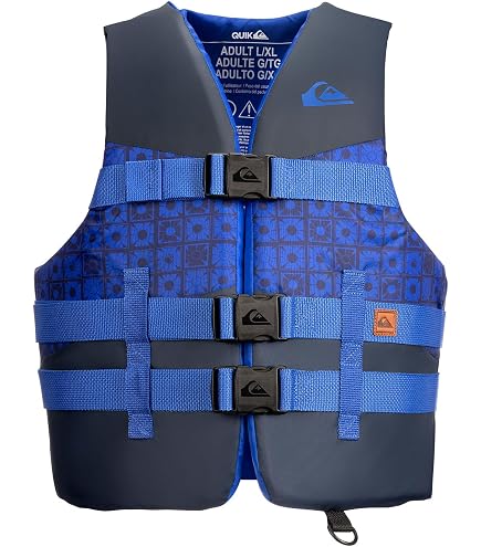 Amazon | QUIKSILVER USCG承認メンズライフジャケット、軽量ライフ