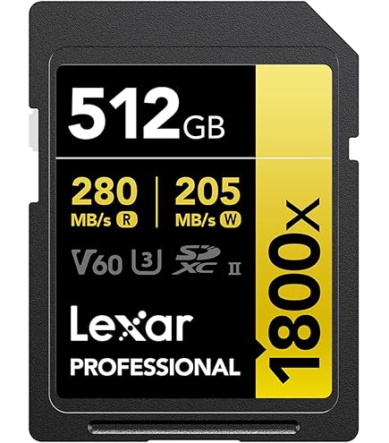 サンディスク512GBエクストリームPRO SDXCカード UHS-II V60