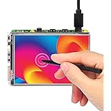 OSOYOO(オソヨー) Raspberry Pi 専用 ラズパイ4 LCD タッチ スクリーン| 3.5インチ ディスプレイ | 解像度480 320 | Raspberry Pi 4B/3B+/3B/2B/Zero/Zero W 用 SPI モニ