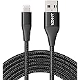 Anker PowerLine+ II ライトニングケーブル MFi認証 高耐久 iPhone 14 / 13 / 12 / SE(第3世代) iPad 各種対応 (1.8m ブラック)