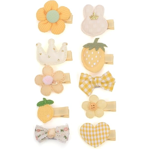 Amazon.co.jp: QuickYen 子供 ベビー ヘアクリップ 15個セット
