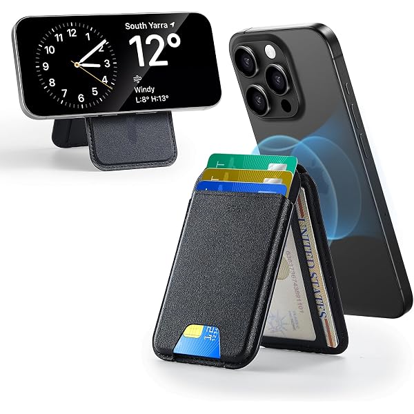 TROIKA MagSafe Cash Cards Key – Porta Carte Magnetico Per 2-5 Tessere, Con Protezione RFID E Anello Portachiavi - 4