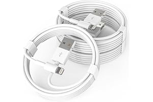 iPhone Charger Cable 1M 3Pack MFi Certified USB to Lightning Cable Fast Charging Cord Compatible with iPhone 14 13 12 11 Pro Max XR XS X 8 7 6 Plus iPad and More