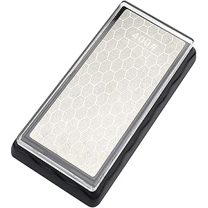 Akizora 砥石 包丁研ぎ石 #400/#1000 両面ダイヤモンド砥石 両面砥石 台付き 包丁 サバイバルナイフ…