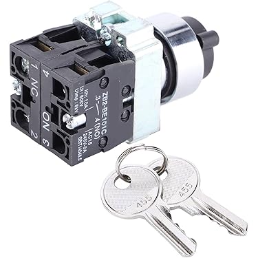 key switch キー付きロック式スイッチ 8個セット（key付き）8本共通