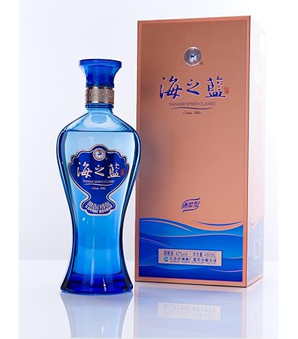 中国酒　夢之藍 Amazon.co.jp: 夢之藍 水晶 52° 550ml アルコール52度 箱付 中国酒