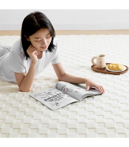 Ashler ラグ カーペット 極厚20mm 厚手 130×190cm 約1.5 Amazon | Ashler ラグ カーペット 極厚20mm 厚手 130×190cm 約1.5畳
