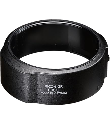 Amazon | RICOH GR用ワイドコンバージョンレンズ GW-3 21mm ラバー