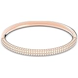 Swarovski Stone Bangle Bracelet, Brilliant Crystals with a Radiant Plated Setting, from The Swarovski Stone Collection