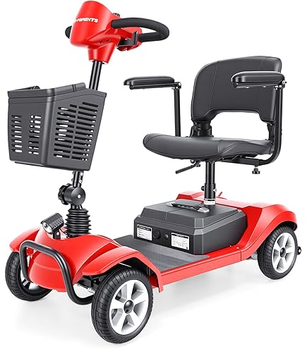 値下げ　NC1549 動作品　ハンドル形電動車椅子　遊歩　スマイルアルファ　a SH10 セリオ　シニアカー　取説　カバー付 mqdefault.jpg