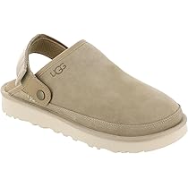 Amazon | UGG メンズ ゴールデンコースト クロッグ II, サンド