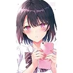 塩対応の佐藤さんが俺にだけ甘い XFVGA(480×854)壁紙 佐藤こはる（さとう こはる）
