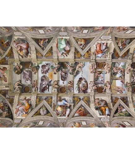 Amazon.co.jp: 西洋絵画 ミケランジェロ『最後の審判』ポスター