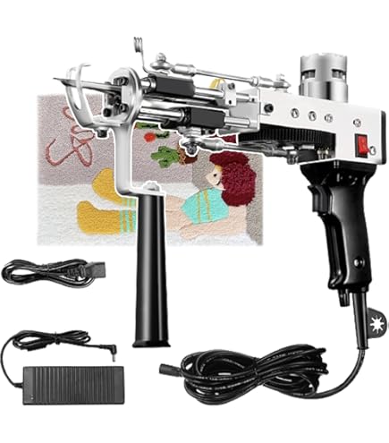 Amazon.co.jp: タフティングガン 電動カーペッタフティングガン