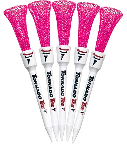 Amazon | トルネードティ (TORNADO TEE) ゴルフティー ドラコン レッド