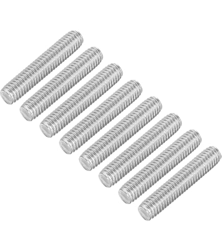 Amazon.co.jp: スタッドボルト 8mm×48mm M8 P1.25 8本 マフラー交換用